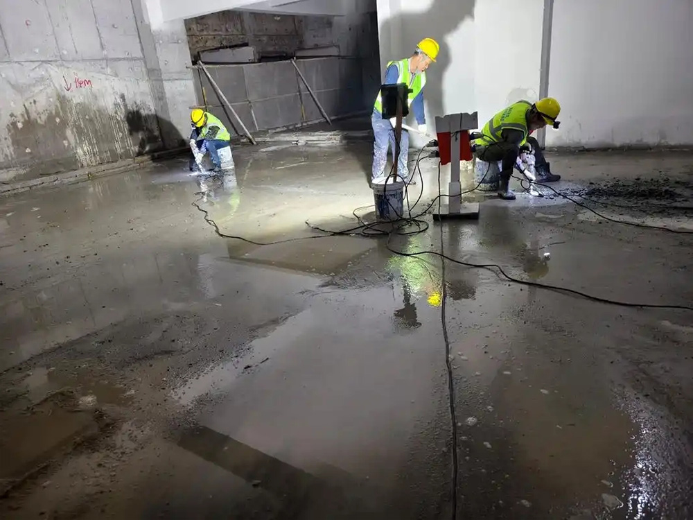 淮南田家庵区地下室堵漏