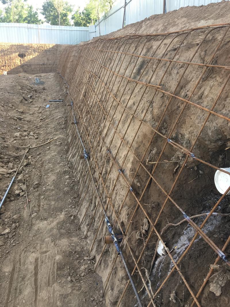 淮南田家庵区边坡加固